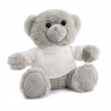 TB320-G: 20cm Grey Teddy Bear w/Sweater